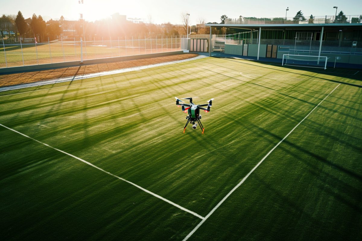 L’utilisation des drones dans les séances d’entraînement au football