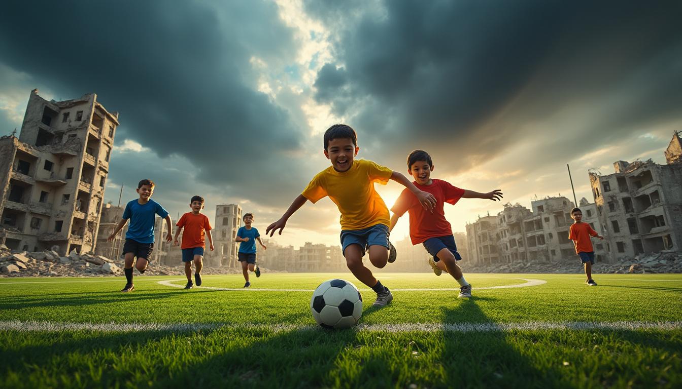 découvrez comment le football peut servir d'outil puissant pour apporter la paix et transformer les zones de conflit. explorez des initiatives inspirantes qui unissent les communautés et favorisent la réconciliation à travers le sport.