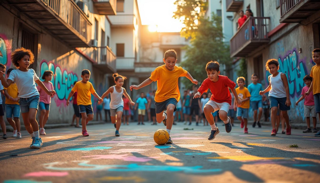 découvrez comment le street football joue un rôle clé dans le renforcement des liens sociaux et de la cohésion au sein des quartiers, en favorisant l’inclusion, la convivialité et le vivre-ensemble autour du sport.